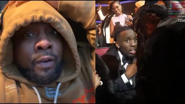 "you made me look crazy" wale g checks kai cenat after embarrassing him at the bet awards "you made me look crazy" wale g checks kai cenat after embarrassing him at the bet awards