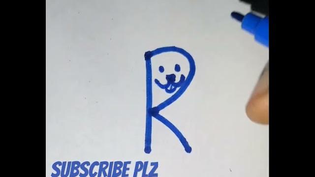Creative #draw#alphabet #easyartlover #artandcraft #cute#rabbit#banny #love#cutecreations #drawingtu Creative #draw#alphabet #easyartlover #artandcraft #cute#rabbit#banny #love#cutecreations #drawingtu