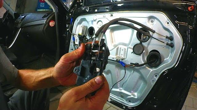 Hyundai sonata не закрывается дверь. ремонт замка Hyundai sonata не закрывается дверь. ремонт замка