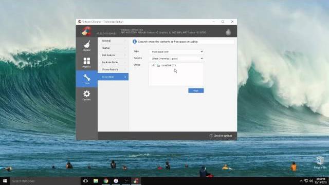 How to securely erase free space with ccleaner How to securely erase free space with ccleaner