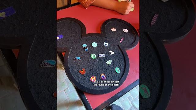 Found an interesting disney pin on the pin trading board… Found an interesting disney pin on the pin trading board…