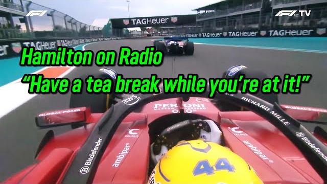 Hamilton is finally fed up with ferrari's incompetence Hamilton is finally fed up with ferrari's incompetence