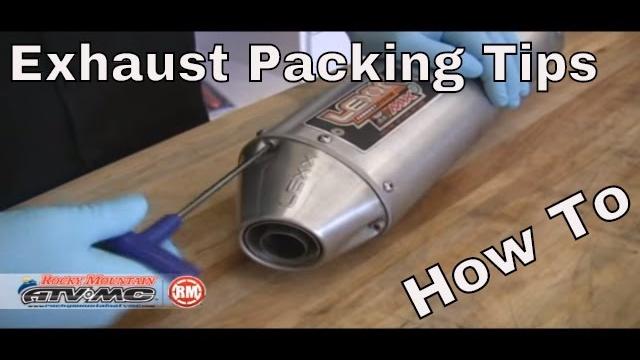 How to repack a motorcycle/atv exhaust silencer How to repack a motorcycle/atv exhaust silencer