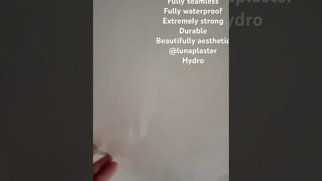 Luna plaster hydro bathroom Luna plaster hydro bathroom