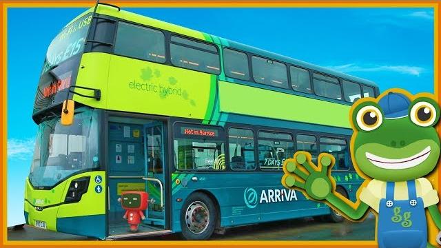 Double decker bus videos for children | gecko's real vehicles Double decker bus videos for children | gecko's real vehicles