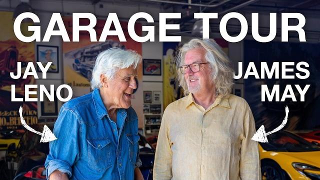 James may visits jay leno's garage James may visits jay leno's garage