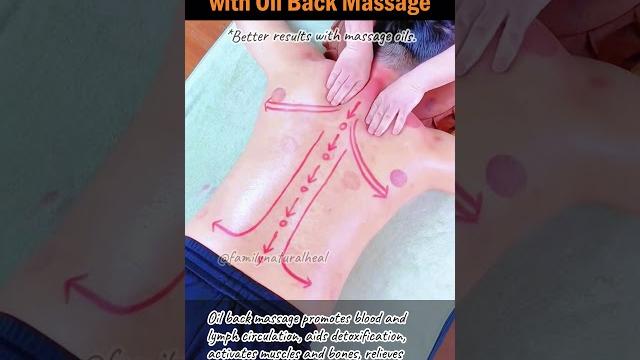 Enhance wellness with oil back massage #backmassage #stressrelief #musclepainrelief #neckpainrelief Enhance wellness with oil back massage #backmassage #stressrelief #musclepainrelief #neckpainrelief