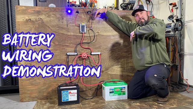 Basic boat dual battery wiring | how to Basic boat dual battery wiring | how to