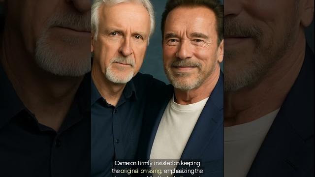 Arnold schwarzenegger and james cameron clashed over iconic 'i'll be back' line in the terminator Arnold schwarzenegger and james cameron clashed over iconic 'i'll be back' line in the terminator