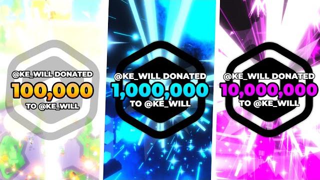 Every donation effect in pls donate Every donation effect in pls donate