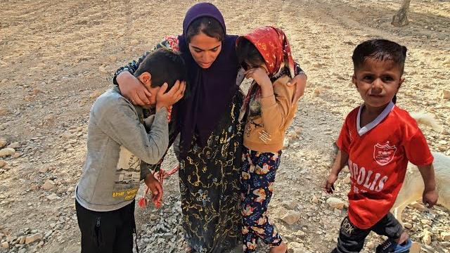 Stepmother's bitter farewell to orphaned children Stepmother's bitter farewell to orphaned children