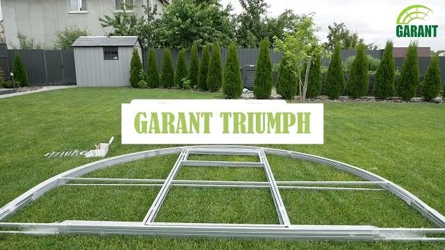 Сборка теплицы "гарант триумф" Сборка теплицы "гарант триумф"