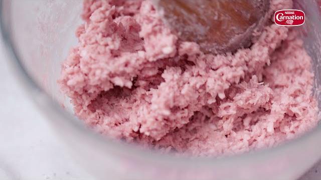 Carnation super easy coconut ice recipe Carnation super easy coconut ice recipe