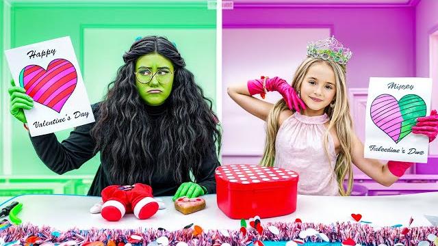 Ruby and bonnie in glinda vs. elphaba school valentines day Ruby and bonnie in glinda vs. elphaba school valentines day
