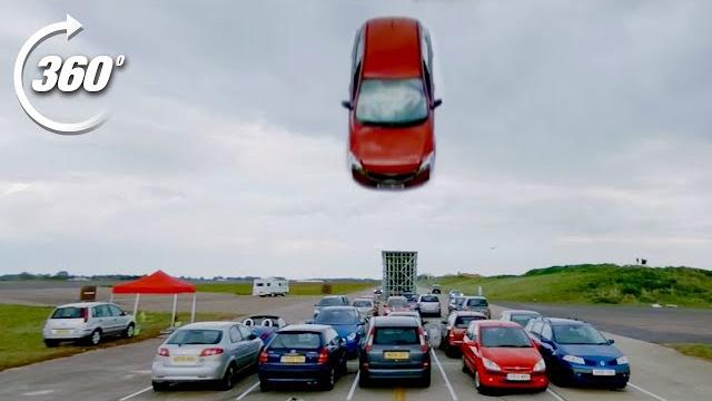 360º disastrous car park race! | top gear: jumps 360º disastrous car park race! | top gear: jumps