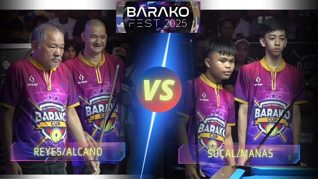 Reyes/alcano vs sucal/manas | barakofest 9-ball exhibition game | race to 11 #billiards #highlights Reyes/alcano vs sucal/manas | barakofest 9-ball exhibition game | race to 11 #billiards #highlights