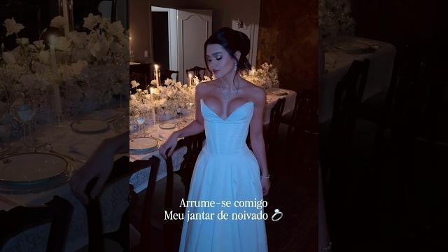 Get ready with me engagement dinner ️ Get ready with me engagement dinner ️