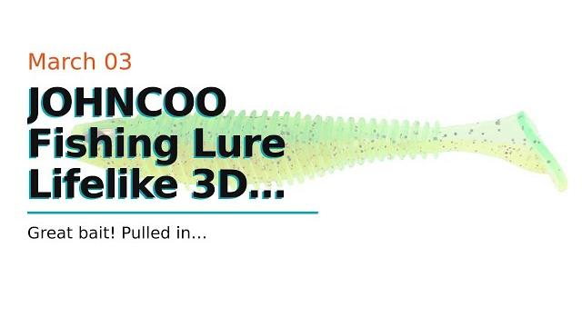 Johncoo fishing lure lifelike 3d eyes silicone shad soft wrom minnow swimbait bass fishing mult... Johncoo fishing lure lifelike 3d eyes silicone shad soft wrom minnow swimbait bass fishing mult...