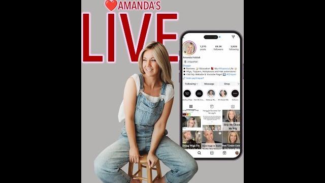Amanda’s live &you don’t wanna miss it! Amanda’s live &you don’t wanna miss it!