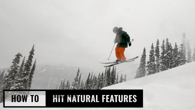 How to hit natural terrain features on skis How to hit natural terrain features on skis