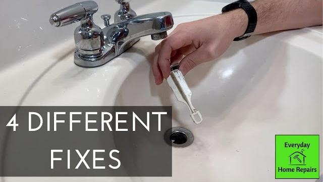 Bathroom sink drain stopper not working Bathroom sink drain stopper not working