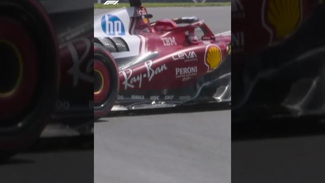Charles leclerc hits the wall in fp1 Charles leclerc hits the wall in fp1
