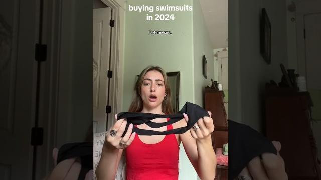 Buying swimsuits in 2024 #shorts Buying swimsuits in 2024 #shorts