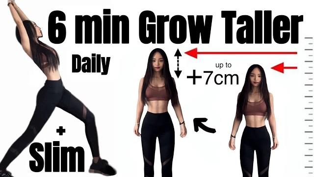 6 easy stretches / workouts to grow taller & fix posture? height increase exercises | daily routine 6 easy stretches / workouts to grow taller & fix posture? height increase exercises | daily routine