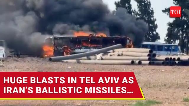 Iran’s new ballistic attacks ‘batter’ tel aviv, jerusalem; israel confirms fresh casualties | watch Iran’s new ballistic attacks ‘batter’ tel aviv, jerusalem; israel confirms fresh casualties | watch
