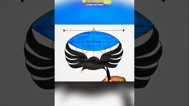 Menggambar layangan ram raman #layangan #shorts Menggambar layangan ram raman #layangan #shorts