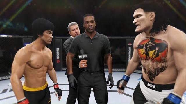 Bruce lee vs. titan calibus - ea sports ufc 2 - dragon fights Bruce lee vs. titan calibus - ea sports ufc 2 - dragon fights