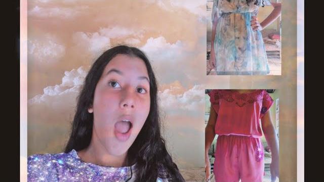 Visti as roupas da minha mãe olha o que deu!!! Visti as roupas da minha mãe olha o que deu!!!