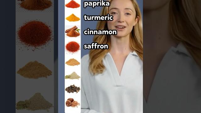 Spices in english ️ Spices in english ️