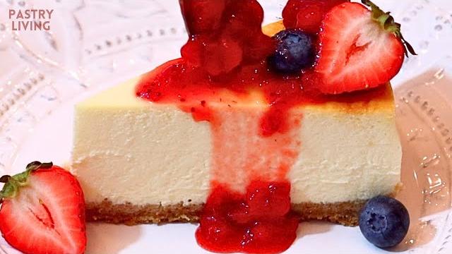 Perfectly smooth & creamy new york cheesecake Perfectly smooth & creamy new york cheesecake