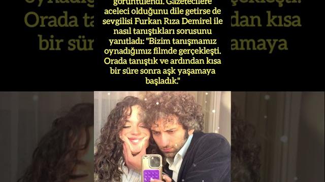 Asli beki̇roğlu: "sevgi̇li̇mle fi̇lmde taniştik" Asli beki̇roğlu: "sevgi̇li̇mle fi̇lmde taniştik"