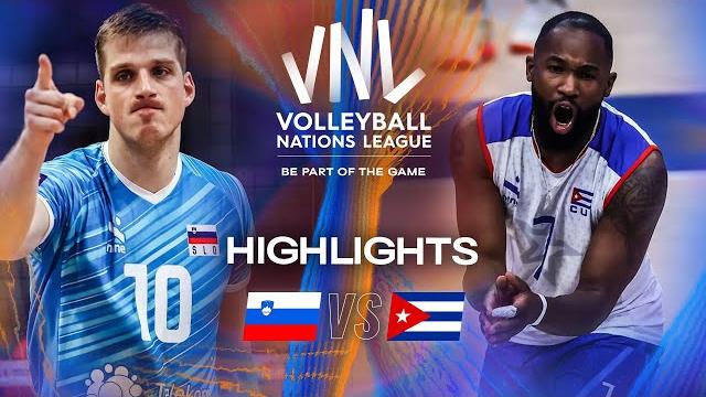 Slovenia vs. cuba - highlights | week 1 | men's vnl 2025 Slovenia vs. cuba - highlights | week 1 | men's vnl 2025