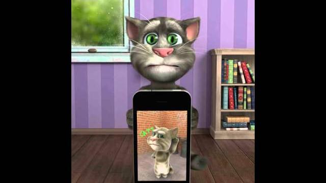 Talking tom plays talking tom 2 Talking tom plays talking tom 2