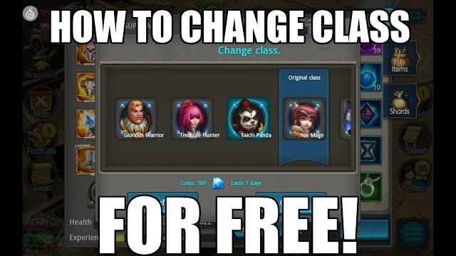 Taichi panda | how to change class for free! Taichi panda | how to change class for free!