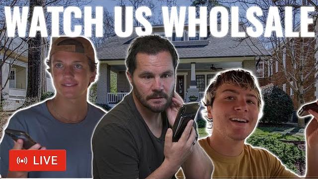 Watch me wholesale houses live with teenagers! Watch me wholesale houses live with teenagers!