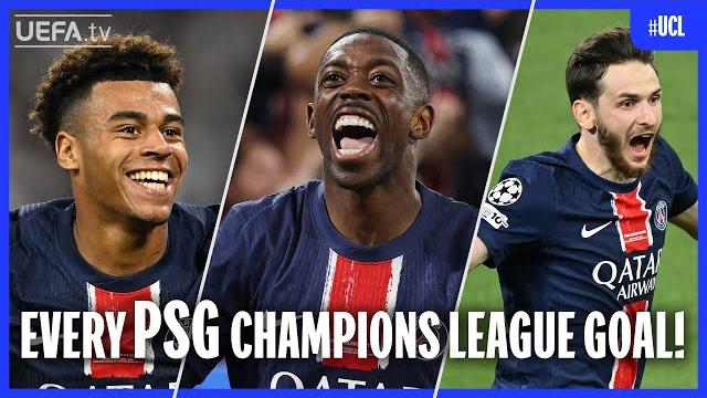 Every psg goal to win the champions league final! Every psg goal to win the champions league final!