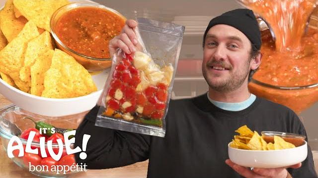 Brad makes fermented salsa | it's alive | bon appétit Brad makes fermented salsa | it's alive | bon appétit