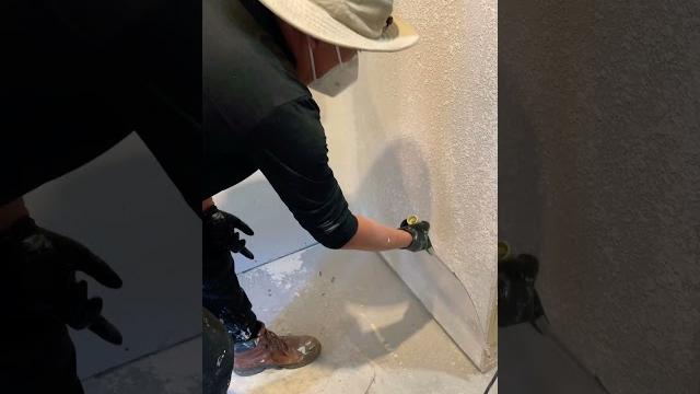 How to make drywall knockdown texture How to make drywall knockdown texture