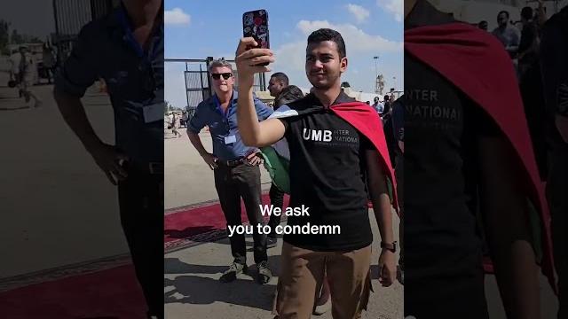 Cnn correspondent faces backlash at rafah crossing Cnn correspondent faces backlash at rafah crossing