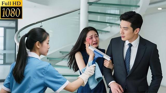 The woman forcefully kissed the president, but cinderella got jealous and slapped her immediately. The woman forcefully kissed the president, but cinderella got jealous and slapped her immediately.