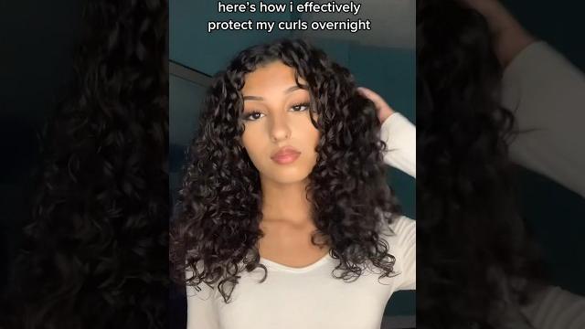 How to sleep with curls How to sleep with curls