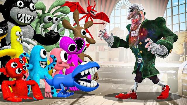 Темный доктор ливси против всех новых радужных друзей в гаррис мод! rainbow friends в garry`s mod! Темный доктор ливси против всех новых радужных друзей в гаррис мод! rainbow friends в garry`s mod!