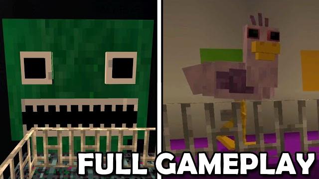 Garten of banban in minecraft - full gameplay Garten of banban in minecraft - full gameplay