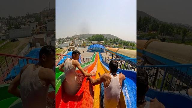 Bella ciao sliding on waterslide pov Bella ciao sliding on waterslide pov