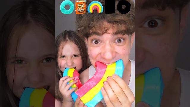 Giant cereal candy asmr with my little sister! Giant cereal candy asmr with my little sister!