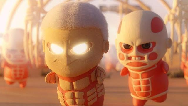 Chibi titans 2 - the wumbling | attack on titan animation Chibi titans 2 - the wumbling | attack on titan animation
